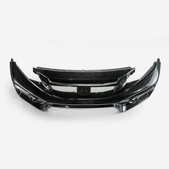 Honda Civic Type-R FK8 2017 2018 2019 2020 2021 with Aftermarket Parts - VRS2 Style Front bumper FRP from EPR USA