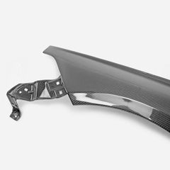 Honda Civic Type-R FL5 2023 2024 with Aftermarket Parts - Front Fender Carbon Fiber / FRP from EPR USA