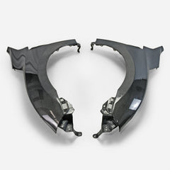 Honda Civic Type-R FK8 2017 2018 2019 2020 2021 with Aftermarket Parts - OEM Style Front Fender Carbon Fiber / FRP from EPR USA