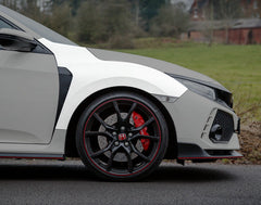 Honda Civic Type-R FK8 2017 2018 2019 2020 2021 with Aftermarket Parts - OEM Style Front Fender Carbon Fiber / FRP from EPR USA