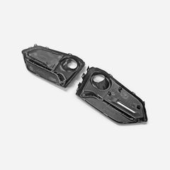 Honda Civic Type-R FK8 2017 2018 2019 2020 2021 with Aftermarket Parts - Front Fog Light Cover Replacement PP from EPR USA