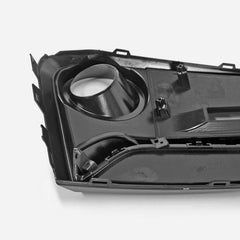 Honda Civic Type-R FK8 2017 2018 2019 2020 2021 with Aftermarket Parts - Front Fog Light Cover Replacement PP from EPR USA