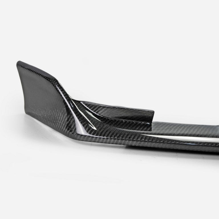 Honda Civic Type-R FK8 2017 2018 2019 2020 2021 with Aftermarket Parts - OEM Style Front Lip Carbon Fiber / FRP from EPR USA
