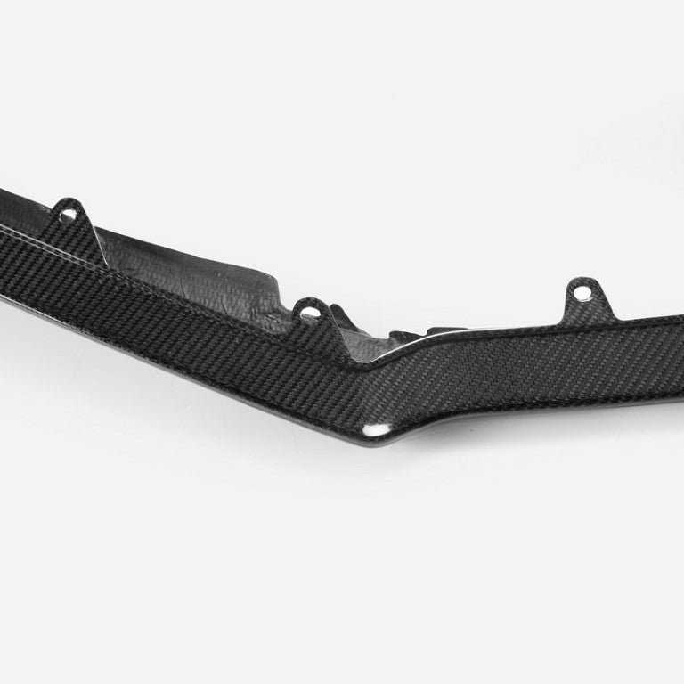 Honda Civic Type-R FK8 2017 2018 2019 2020 2021 with Aftermarket Parts - OEM Style Front Lip Carbon Fiber / FRP from EPR USA