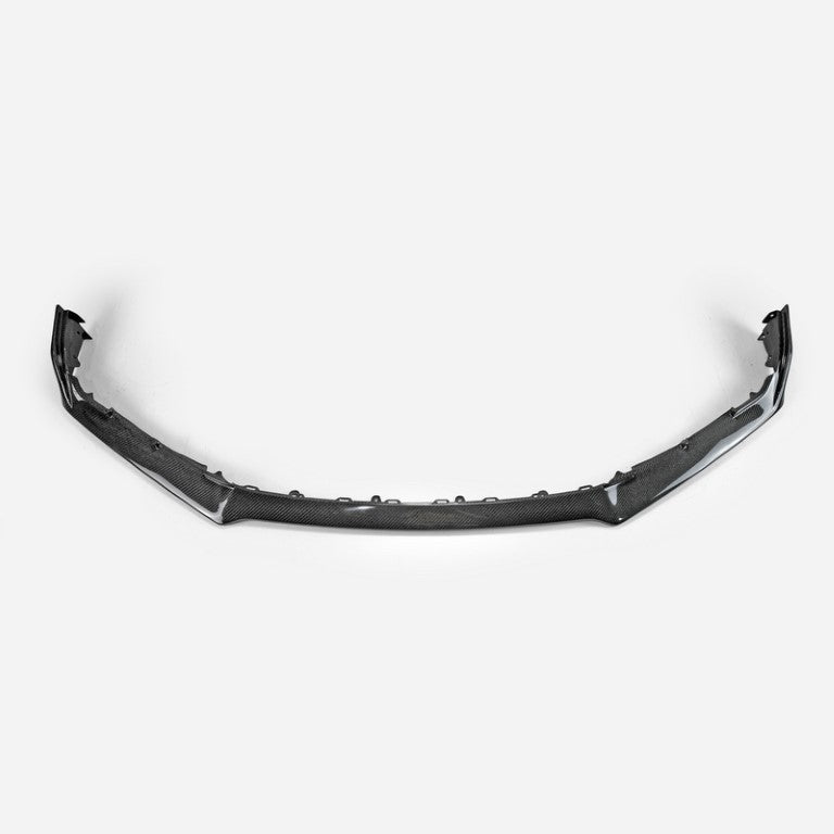 Honda Civic Type-R FK8 2017 2018 2019 2020 2021 with Aftermarket Parts - OEM Style Front Lip Carbon Fiber / FRP from EPR USA