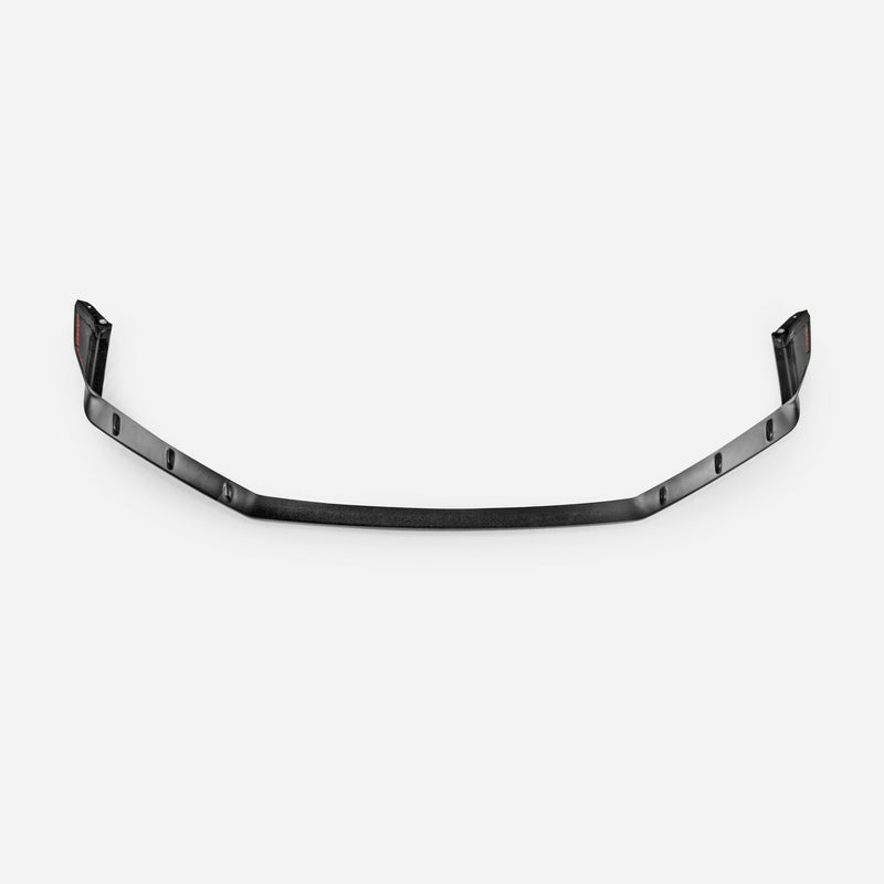 Honda Civic Type-R FK8 2017 2018 2019 2020 2021 with Aftermarket Parts - M Style Front Lip ABS from EPR USA