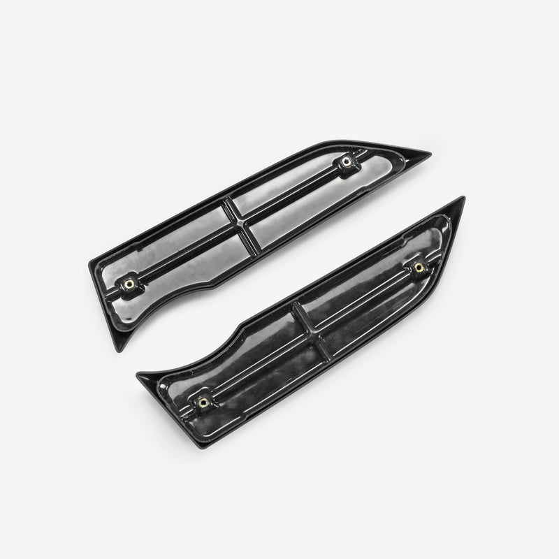Honda Civic Type-R FK8 2017 2018 2019 2020 2021 with Aftermarket Parts - M Style Front bumper garnish ABS from EPR USA
