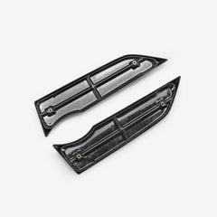 Honda Civic Type-R FK8 2017 2018 2019 2020 2021 with Aftermarket Parts - M Style Front bumper garnish ABS from EPR USA