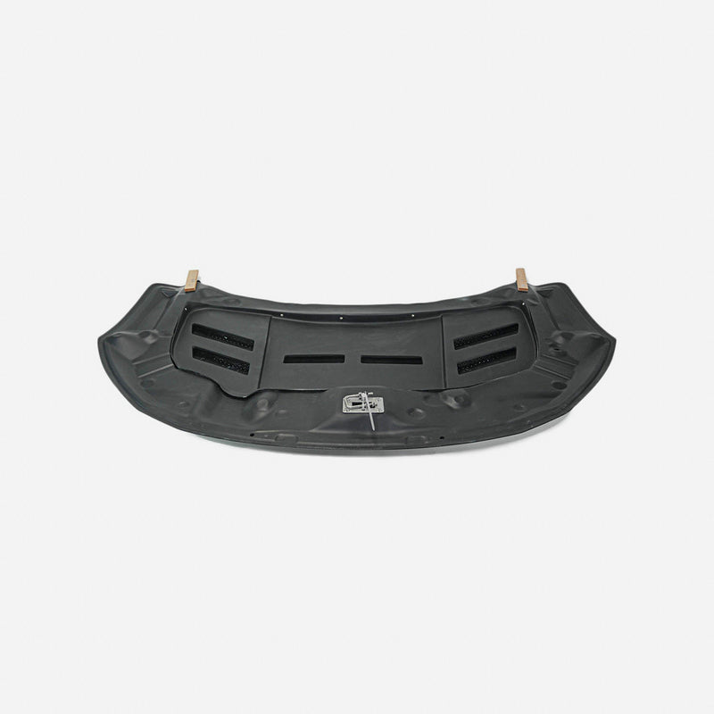 Honda Civic Type-R FK8 2017 2018 2019 2020 2021 with Aftermarket Parts - EPA1 Style Hood Carbon Fiber / FRP from EPR USA