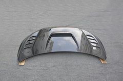 Honda Civic Type-R FK8 2017 2018 2019 2020 2021 with Aftermarket Parts - JS Style Hood Carbon Fiber / FRP from EPR USA