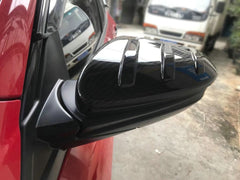 Honda Civic Type-R FK8 2017 2018 2019 2020 2021 with Aftermarket Parts - MUG Style Side mirror cover Pre-preg Carbon Fiber from EPR USA