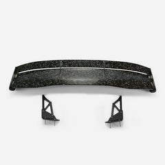 Honda Civic Type-R FK8 2017 2018 2019 2020 2021 with Aftermarket Parts - VTX5 Style Rear GT Spoiler Carbon Fiber / FRP from EPR USA