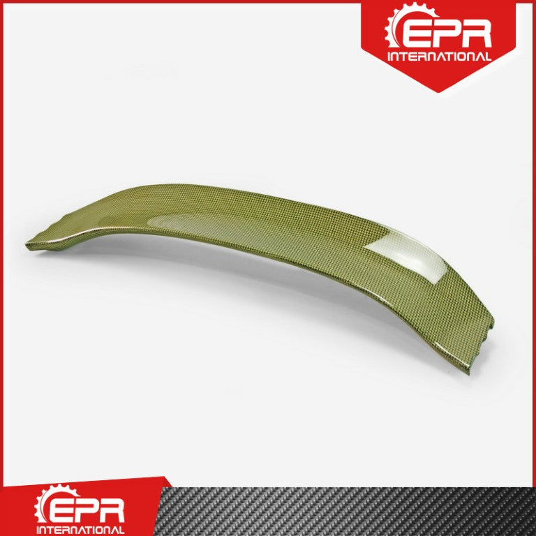Honda Civic Type-R FK8 2017 2018 2019 2020 2021 with Aftermarket Parts - VRS Style Rear Wing Flap Carbon Kevlar Hybrid from EPR USA