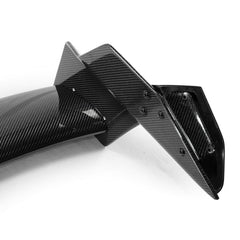 Honda Civic Type-R FK8 2017 2018 2019 2020 2021 with Aftermarket Parts - Type M Style Rear Spoiler Carbon Fiber / FRP from EPR USA