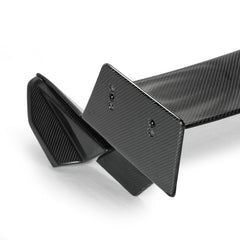 Honda Civic Type-R FK8 2017 2018 2019 2020 2021 with Aftermarket Parts - Type M Style Rear Spoiler Carbon Fiber / FRP from EPR USA