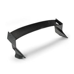 Honda Civic Type-R FK8 2017 2018 2019 2020 2021 with Aftermarket Parts - Type M Style Rear Spoiler Carbon Fiber / FRP from EPR USA