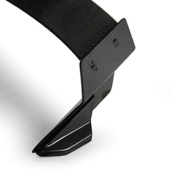 Honda Civic Type-R FK8 2017 2018 2019 2020 2021 with Aftermarket Parts - Type M Style Rear Spoiler Carbon Fiber / FRP from EPR USA