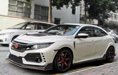 Honda Civic Type-R FK8 2017 2018 2019 2020 2021 with Aftermarket Parts - OEM Style Side Skirts Carbon Fiber / FRP from EPR USA