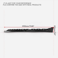 Honda Civic Type-R FK8 2017 2018 2019 2020 2021 with Aftermarket Parts - OEM Style Side Skirts Carbon Fiber / FRP from EPR USA