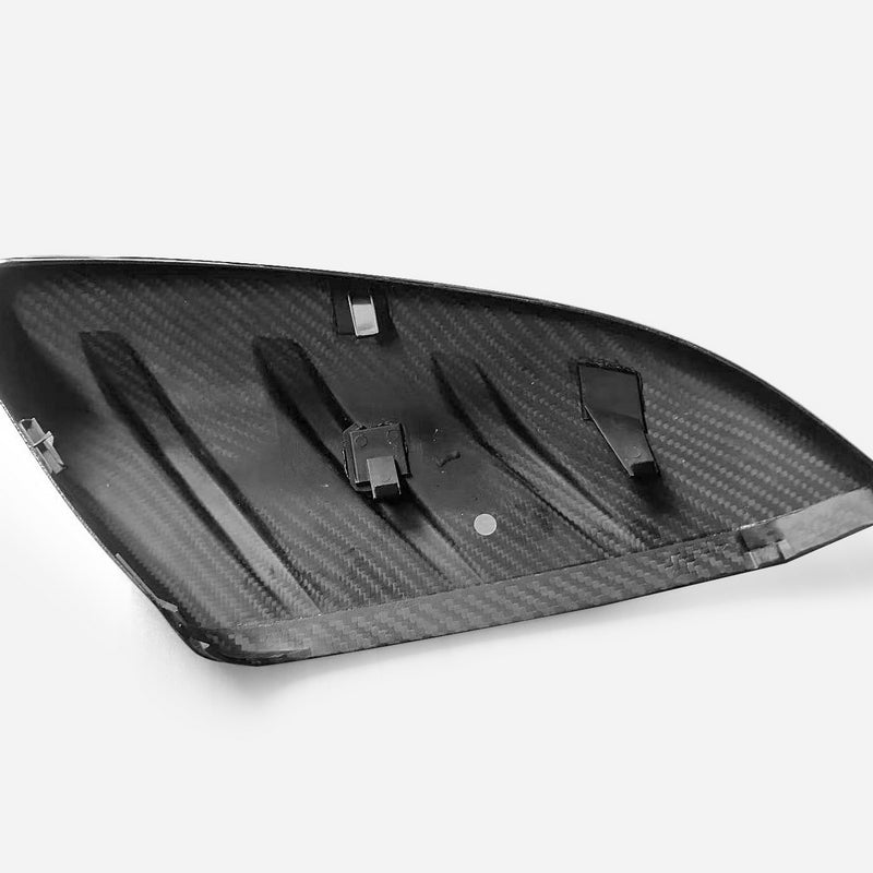 Honda Civic Type-R FK8 2017 2018 2019 2020 2021 with Aftermarket Parts - MUG Style Side mirror cover Pre-preg Carbon Fiber from EPR USA
