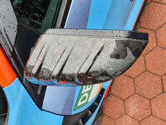 Honda Civic Type-R FK8 2017 2018 2019 2020 2021 with Aftermarket Parts - MUG Style Side mirror cover Pre-preg Carbon Fiber from EPR USA