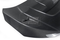 Honda Civic Type-R FK8 2017 2018 2019 2020 2021 with Aftermarket Parts - VRS Style Hood Carbon Fiber / FRP from EPR USA
