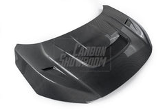 Honda Civic Type-R FK8 2017 2018 2019 2020 2021 with Aftermarket Parts - VRS Style Hood Carbon Fiber / FRP from EPR USA