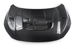 Honda Civic Type-R FK8 2017 2018 2019 2020 2021 with Aftermarket Parts - VRS Style Hood Carbon Fiber / FRP from EPR USA