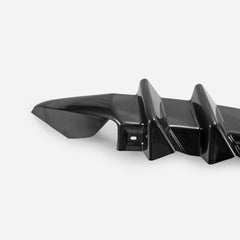 Honda Civic Type-R FK8 2017 2018 2019 2020 2021 with Aftermarket Parts - M Style rear under spoiler ABS from EPR USA