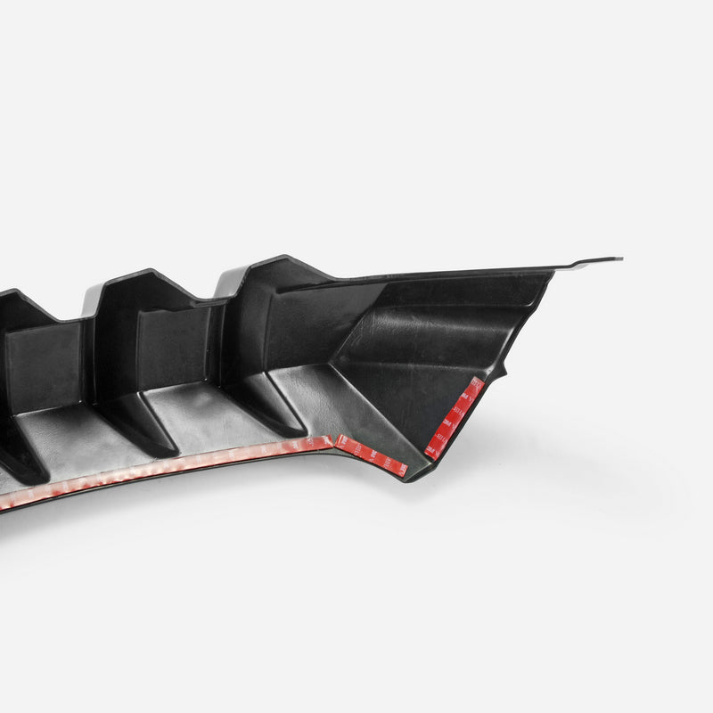 Honda Civic Type-R FK8 2017 2018 2019 2020 2021 with Aftermarket Parts - M Style rear under spoiler ABS from EPR USA