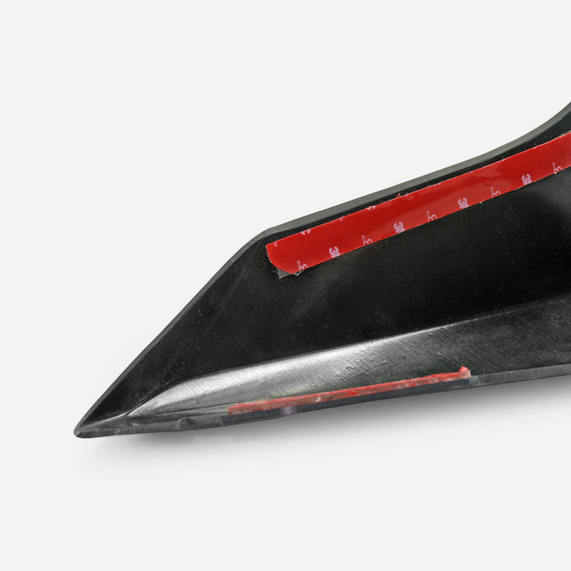 Honda Civic Type-R FK8 2017 2018 2019 2020 2021 with Aftermarket Parts - M Style rear under spoiler ABS from EPR USA