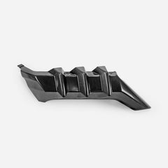 Honda Civic Type-R FK8 2017 2018 2019 2020 2021 with Aftermarket Parts - M Style rear under spoiler ABS from EPR USA