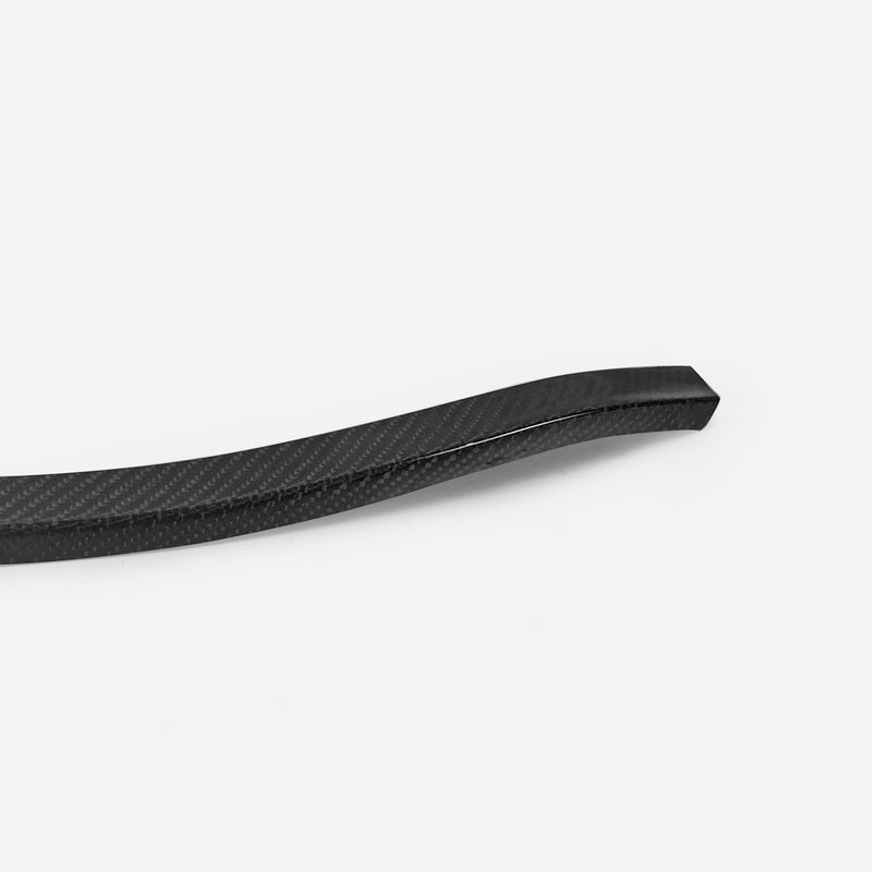 Honda Civic Type-R FK8 2017 2018 2019 2020 2021 with Aftermarket Parts - ES Style Gurney flap (For OE wing blade) Carbon Fiber / FRP from EPR USA