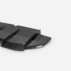 Honda Civic Type-R FK8 2017 2018 2019 2020 2021 with Aftermarket Parts - VRSA1 Style Rear Diffuser Carbon Fiber / FRP from EPR USA