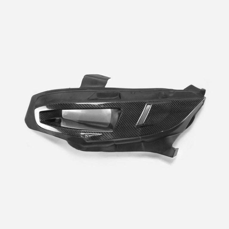Honda Civic Type-R FK8 2017 2018 2019 2020 2021 & Civic 10th Gen FC1 FC2 FC5 FC6 2016 2017 2018 2019 2020 2021 & Civic 10th Gen FC3 FC4 2017 2018 2019 2020 2021 & Civic 10th Gen FK7 2017 2018 2019 2020 2021 with Aftermarket Parts - EPA Headlight Intake Duct LHD Driver Side & Headlight Intake Duct LHD Passenger Side Carbon Fiber / FRP from EPR USA