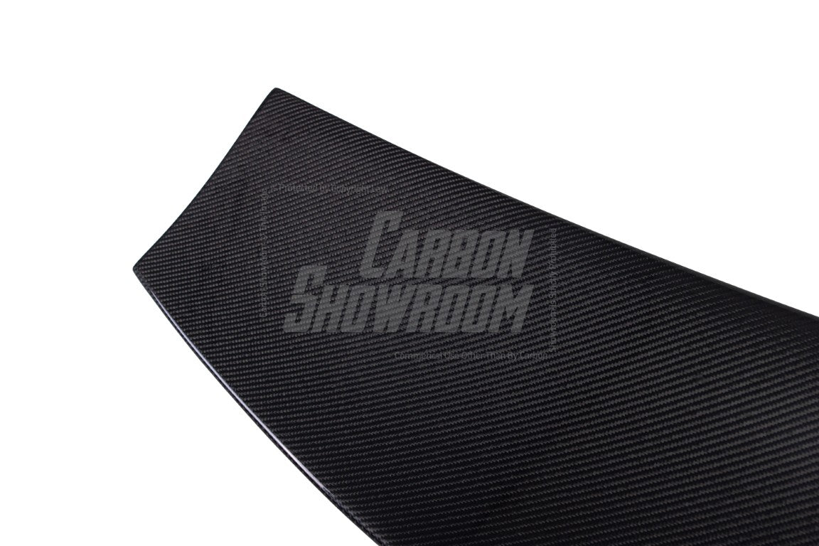 Honda Civic Type-R FK8 2017 2018 2019 2020 2021 & Civic 10th Gen FK7 2017 2018 2019 2020 2021 with Aftermarket Parts - VRSAR2 Style Rear GT Spoiler Carbon Fiber / FRP from EPR USA