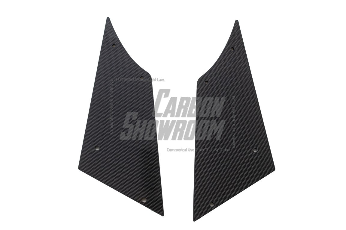 Honda Civic Type-R FK8 2017 2018 2019 2020 2021 & Civic 10th Gen FK7 2017 2018 2019 2020 2021 with Aftermarket Parts - VRSAR2 Style Rear GT Spoiler Carbon Fiber / FRP from EPR USA