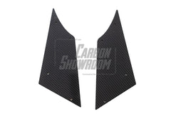Honda Civic Type-R FK8 2017 2018 2019 2020 2021 & Civic 10th Gen FK7 2017 2018 2019 2020 2021 with Aftermarket Parts - VRSAR2 Style Rear GT Spoiler Carbon Fiber / FRP from EPR USA