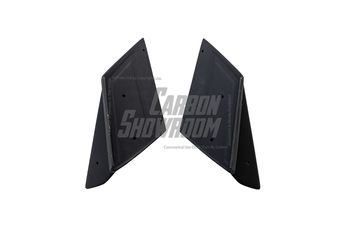 Honda Civic Type-R FK8 2017 2018 2019 2020 2021 & Civic 10th Gen FK7 2017 2018 2019 2020 2021 with Aftermarket Parts - VRSAR2 Style Rear GT Spoiler Carbon Fiber / FRP from EPR USA