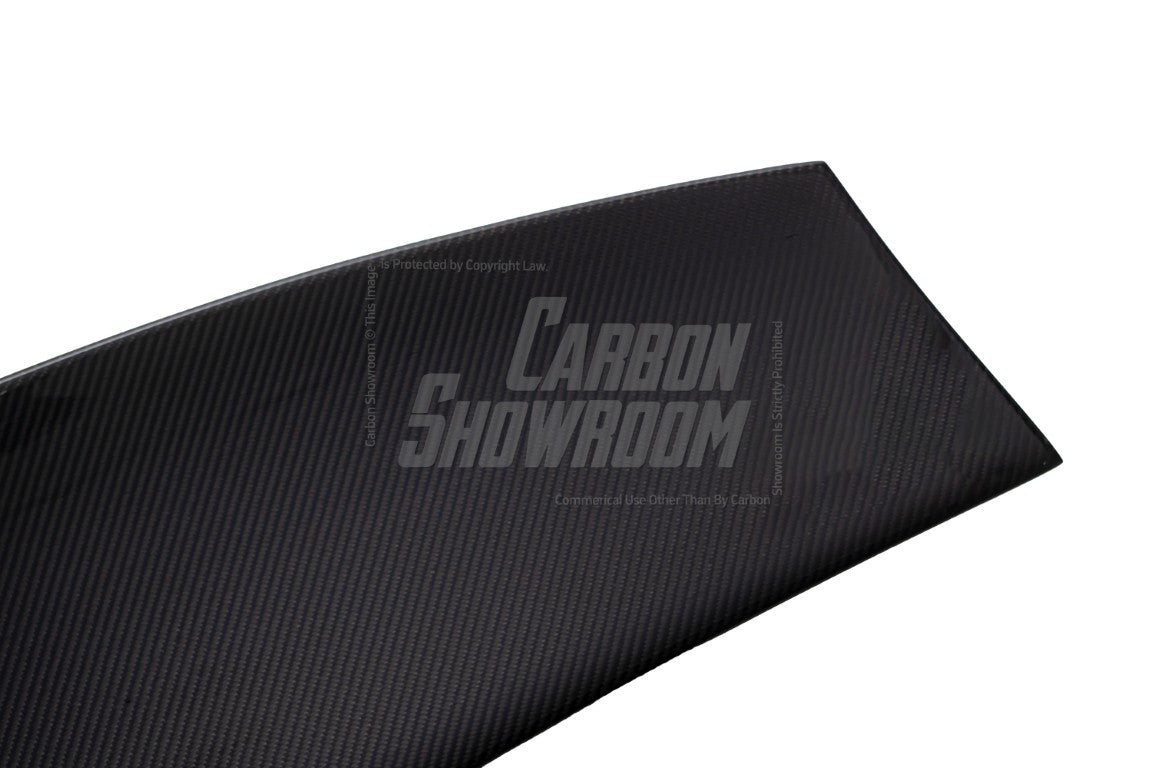 Honda Civic Type-R FK8 2017 2018 2019 2020 2021 & Civic 10th Gen FK7 2017 2018 2019 2020 2021 with Aftermarket Parts - VRSAR2 Style Rear GT Spoiler Carbon Fiber / FRP from EPR USA