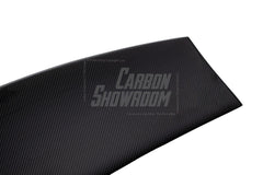 Honda Civic Type-R FK8 2017 2018 2019 2020 2021 & Civic 10th Gen FK7 2017 2018 2019 2020 2021 with Aftermarket Parts - VRSAR2 Style Rear GT Spoiler Carbon Fiber / FRP from EPR USA