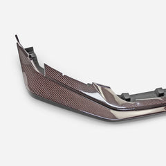 Honda Civic Type-R FL5 2023 2024 with Aftermarket Parts - EPA1 Front Lip Pre-preg Carbon Fiber from EPR USA