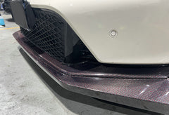 Honda Civic Type-R FL5 2023 2024 with Aftermarket Parts - EPA1 Front Lip Pre-preg Carbon Fiber from EPR USA