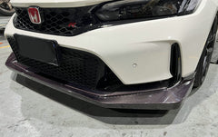 Honda Civic Type-R FL5 2023 2024 with Aftermarket Parts - EPA1 Front Lip Pre-preg Carbon Fiber from EPR USA