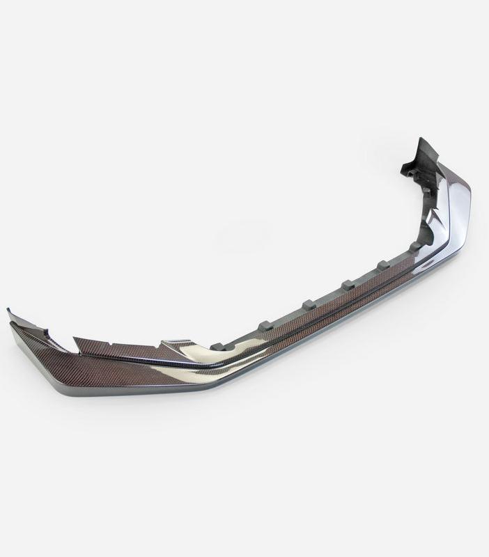 Honda Civic Type-R FL5 2023 2024 with Aftermarket Parts - EPA1 Front Lip Pre-preg Carbon Fiber from EPR USA