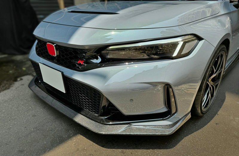 Honda Civic Type-R FL5 2023 2024 with Aftermarket Parts - EPA Front Lip Carbon Fiber / FRP from EPR USA