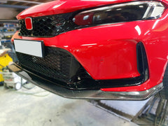 Honda Civic Type-R FL5 2023 2024 with Aftermarket Parts - EPA Front Lip Carbon Fiber / FRP from EPR USA