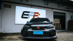 Honda Civic Type-R FL5 2023 2024 with Aftermarket Parts - EPA Front Lip Carbon Fiber from EPR USA