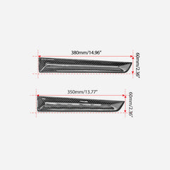 Honda Civic Type-R FL5 2023 2024 with Aftermarket Parts - Front & Rear Door Trim Pre-preg Carbon Fiber from EPR USA