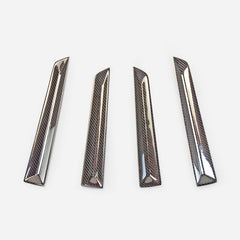 Honda Civic Type-R FL5 2023 2024 with Aftermarket Parts - Front & Rear Door Trim Pre-preg Carbon Fiber from EPR USA
